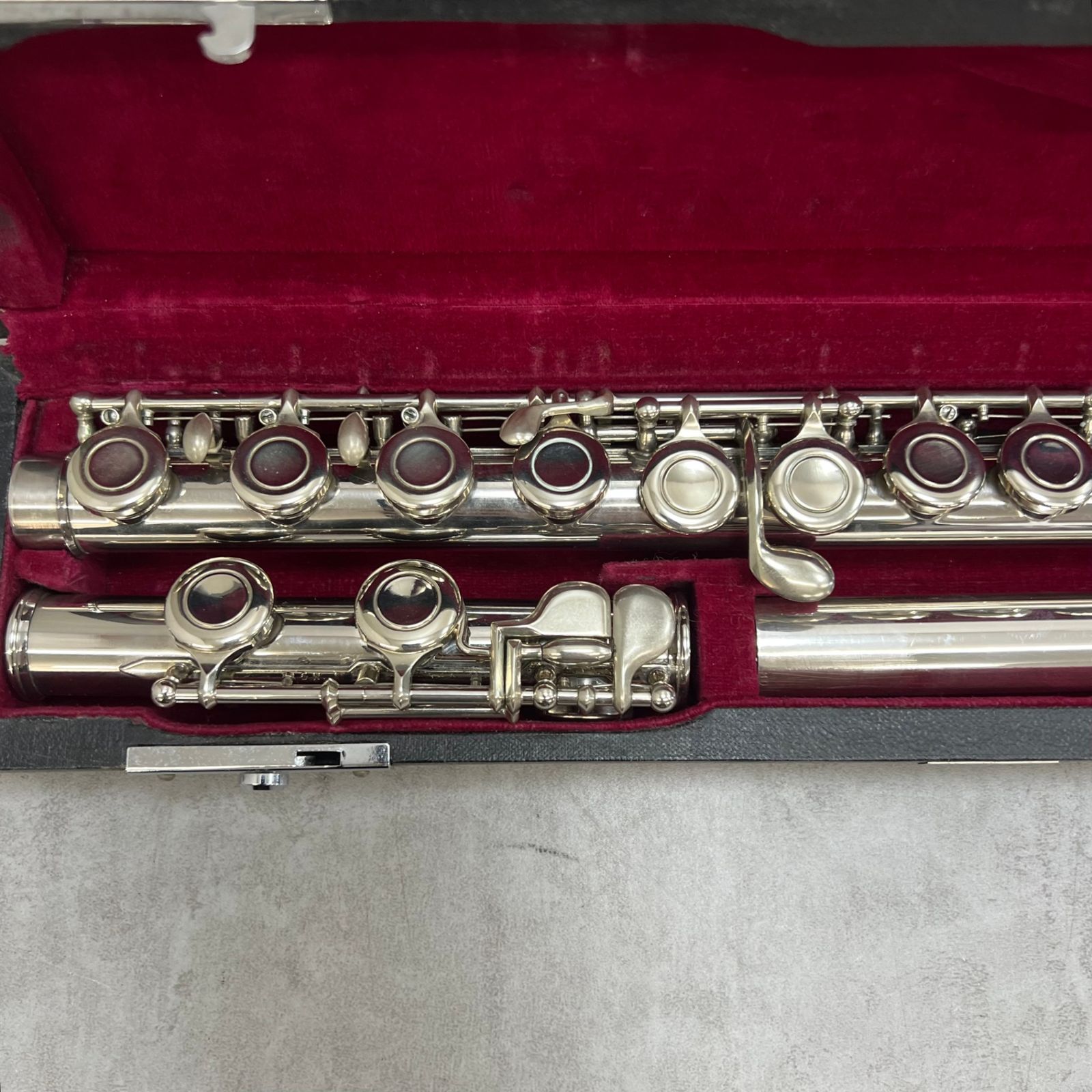ムラマツ フルート M-40 頭部管銀製 銀メッキ 木管楽器 ハードケース