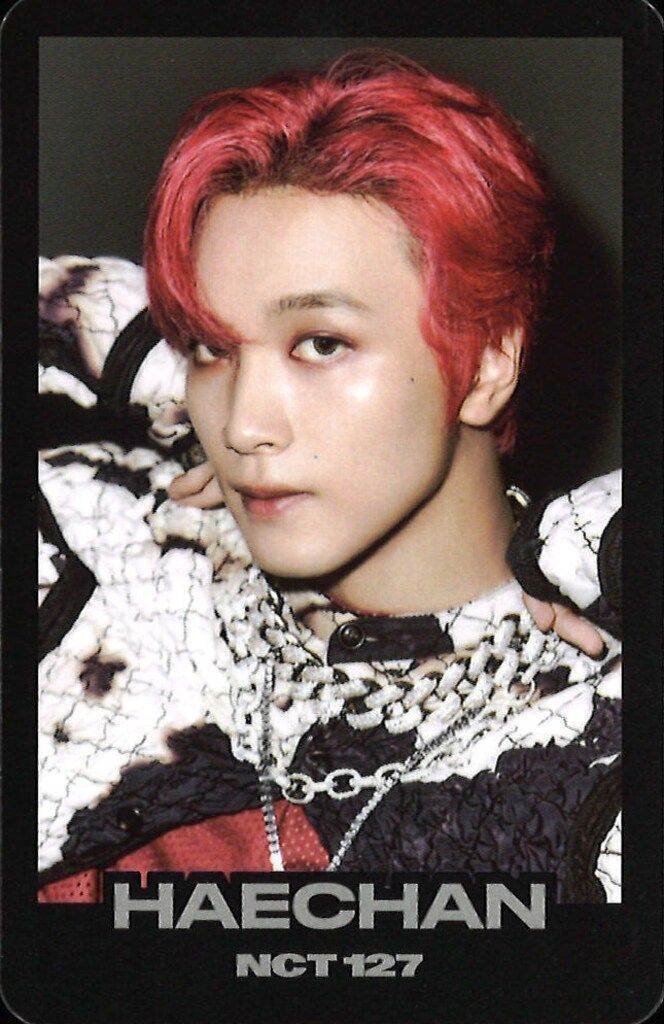 NCT 127 RANDOM TRADING CARD SET HAECHAN 疾走 2Baddies MD 黒枠