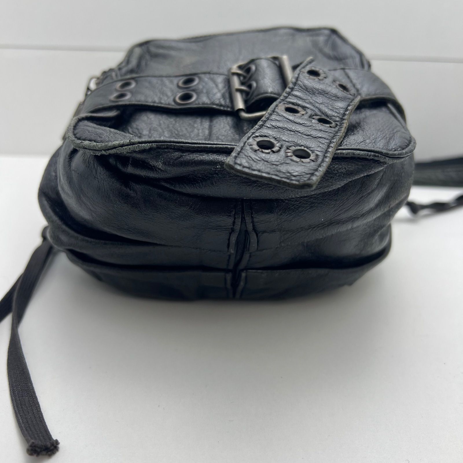 YASUYUKI ISHII y2k archive rare leather mini shoulder bag ヤスユキ