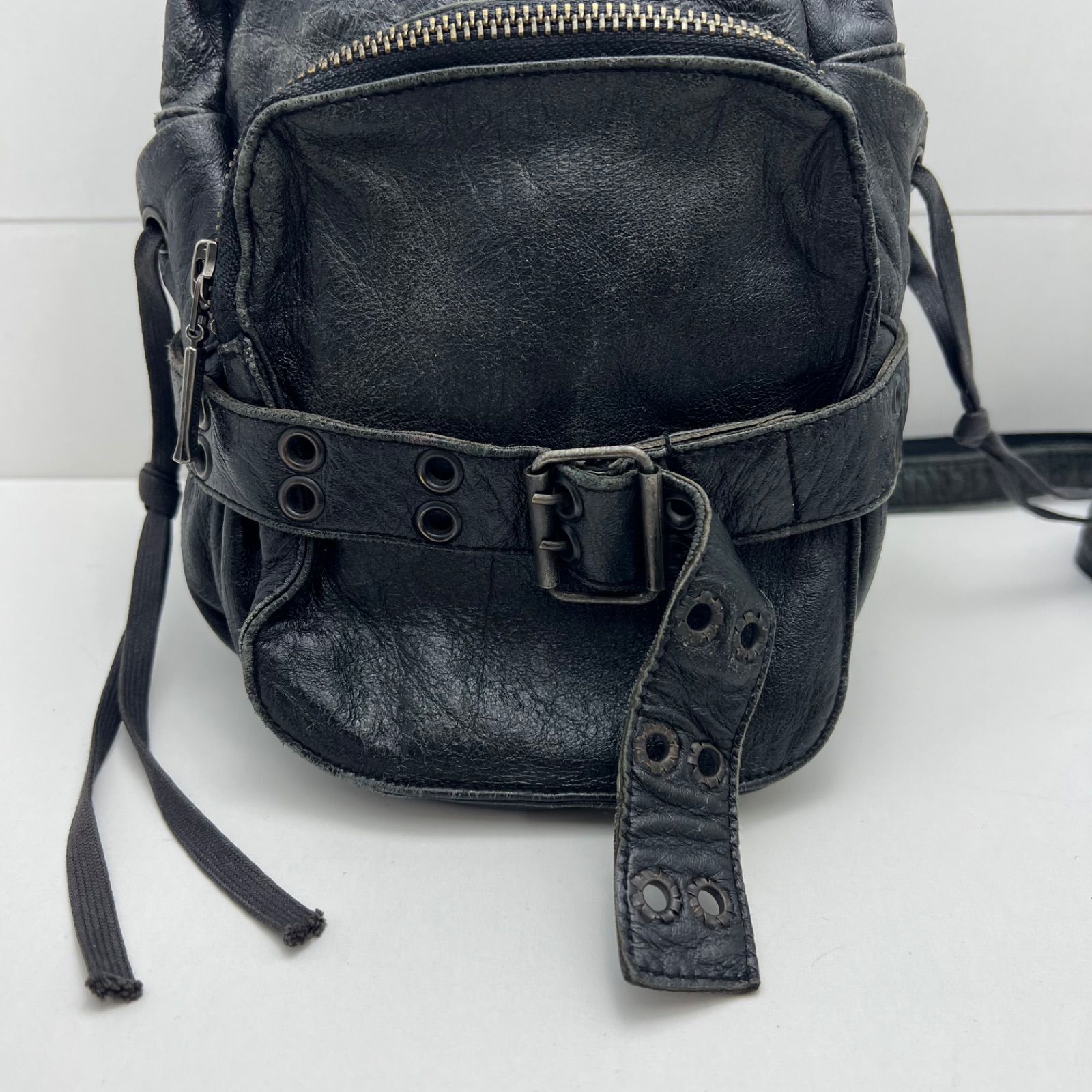 YASUYUKI ISHII y2k archive rare leather mini shoulder bag ヤスユキ