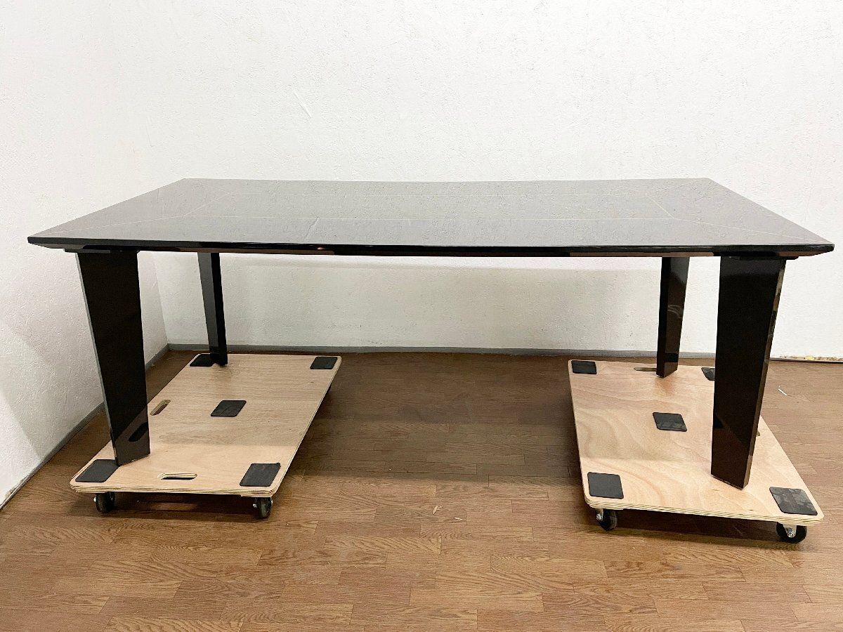 ◇IDC大塚家具 スプレンダー 190cm ダイニングテーブル バーズアイ