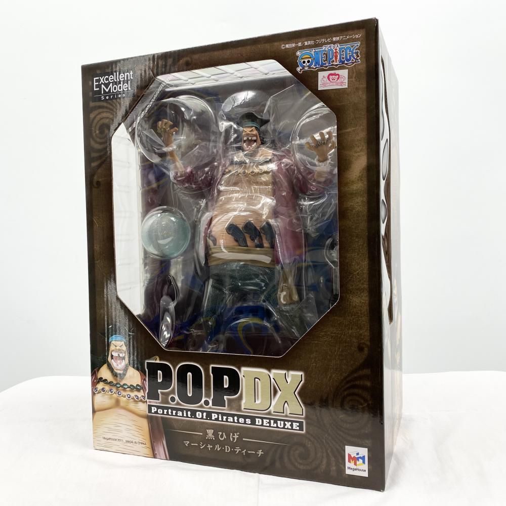 中古】未開封 メガハウス ONE PIECE ワンピース P.O.P NEO-DX 黒ひげ 