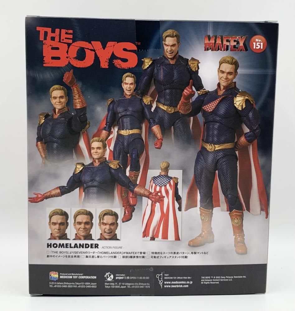 中古】開封 メディコム・トイ THE BOYS ザ・ボーイズ MAFEX