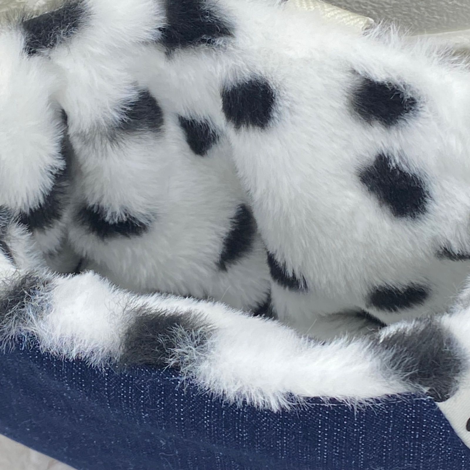 フクロモモンガ ショウガラゴ ポーチ こむすびサイズ/ラビットファー