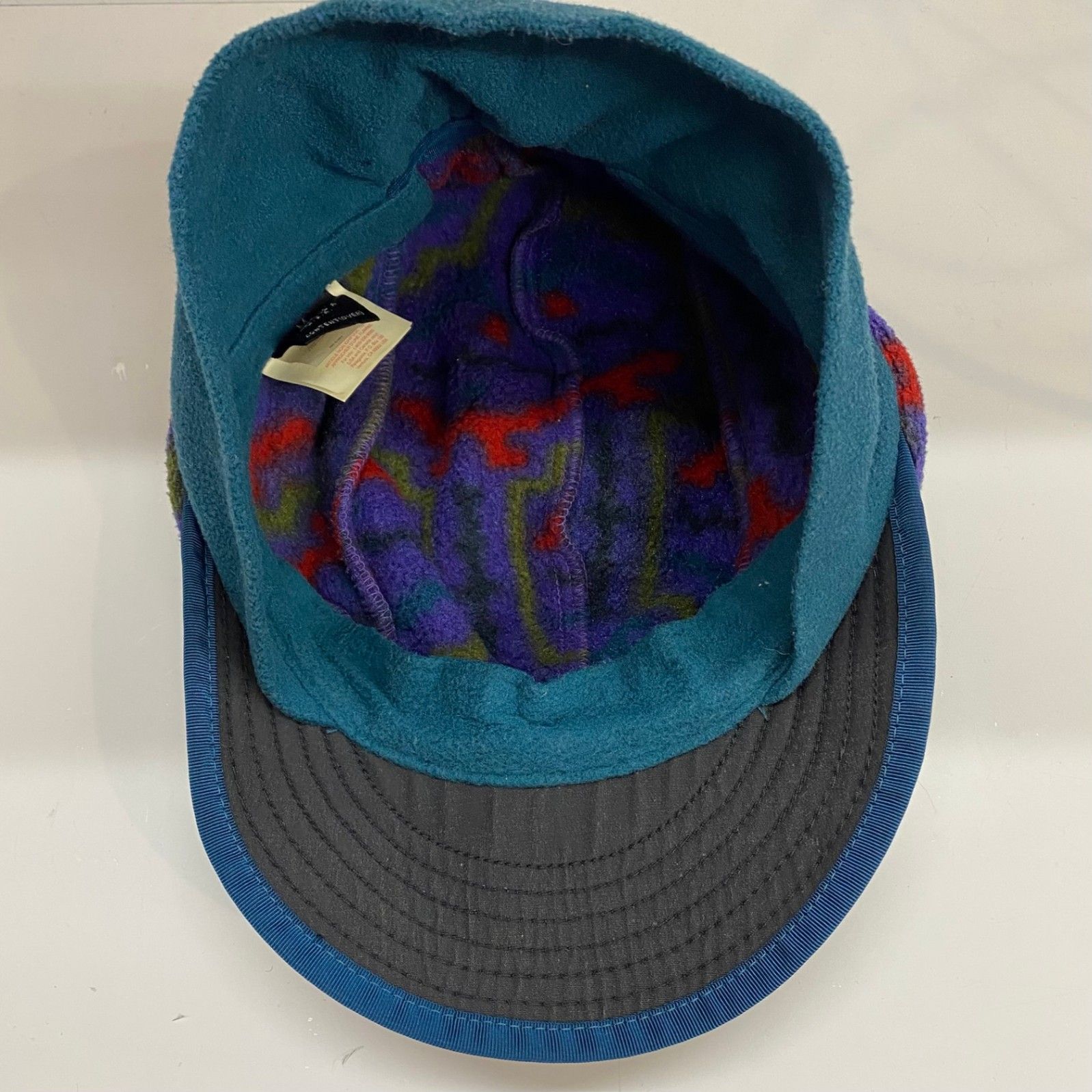 パタゴニア PATAGONIA 90's シンチラ ダックビル USA製 フリース 帽子