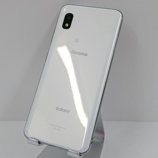 Galaxy A21 SC-42A ドコモ ホワイト 送料無料 本体 c16820 - メルカリ