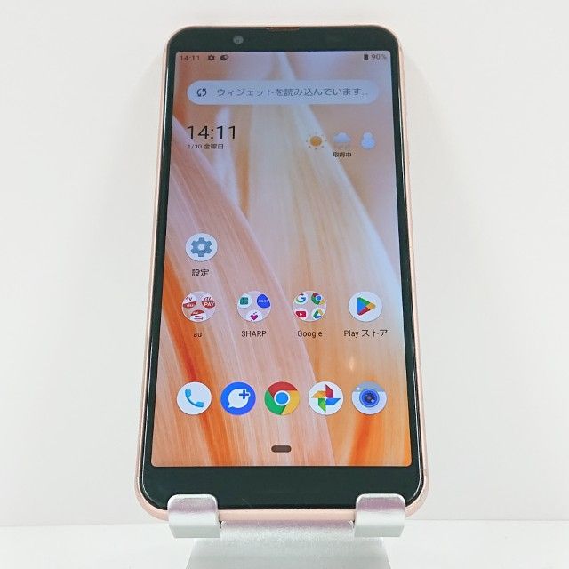 AQUOS sense3 basic SHV48 au ライトカッパー 送料無料 本体 c16826