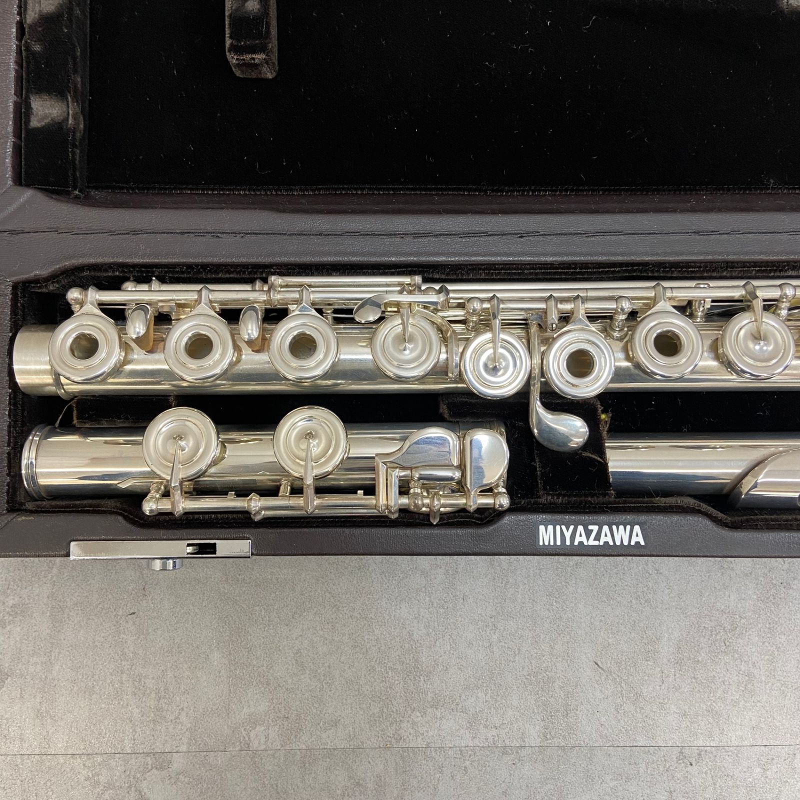 ミヤザワ フルート アトリエ2 管体銀製 シルバー Eメカニズム搭載