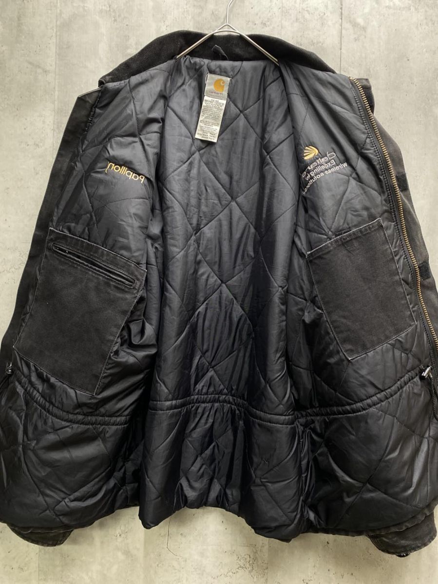 Carhartt カーハート C28 ブラック チョア コート sizeL/黒