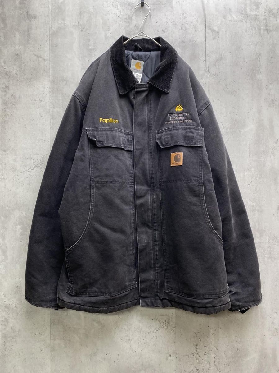 Carhartt カーハート C28 ブラック チョア コート sizeL/黒