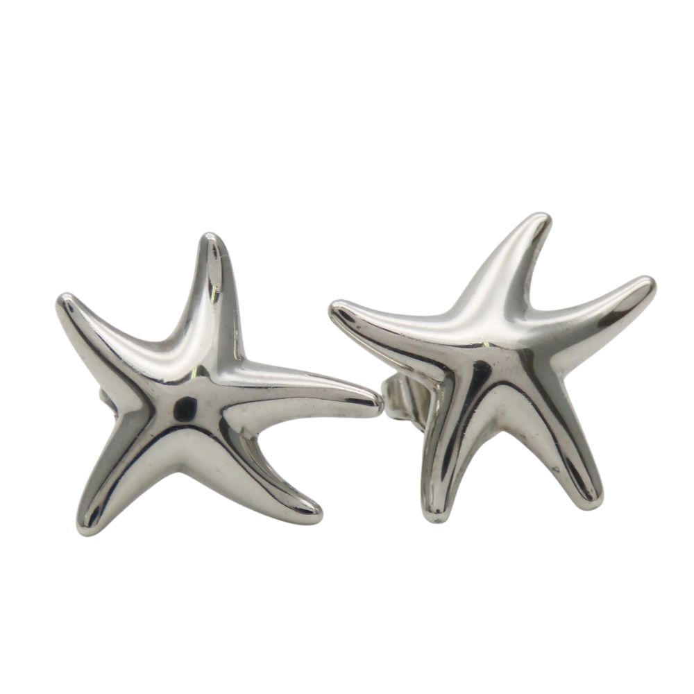 中古】 ティファニー ピアス スターフィッシュ シルバー925 約3.7g