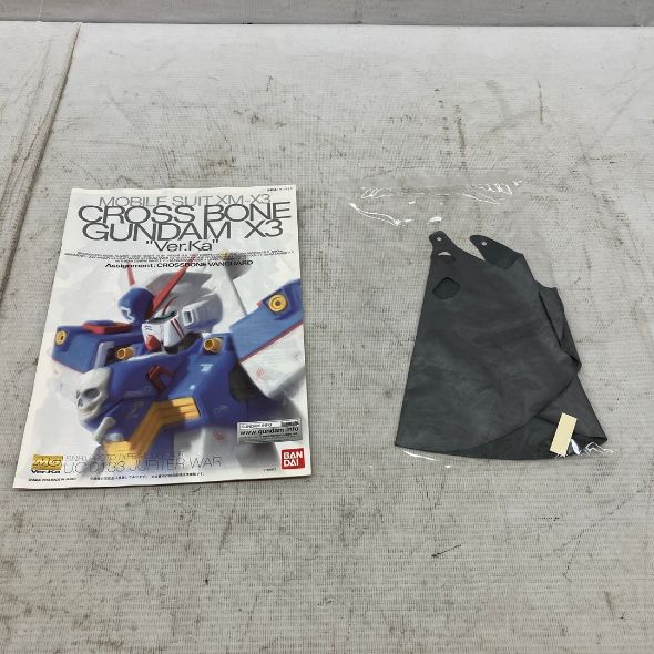 BANDAI XM-X3 MG 1/100 クロスボーンガンダムX3 Ver.Ka 未組立