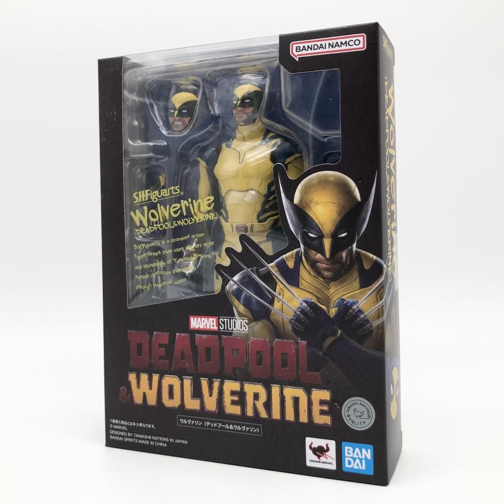 中古】未開封 バンダイ デッドプール&ウルヴァリン S.H.Figuarts 