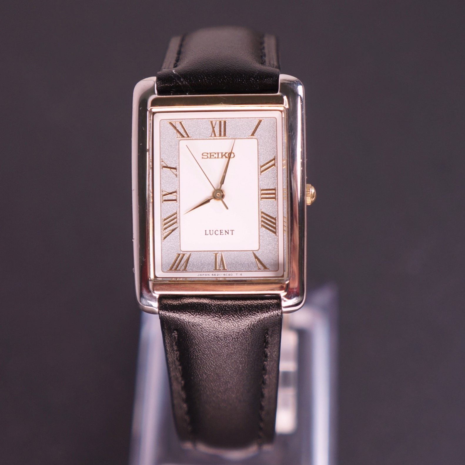 未使用 SEIKO LUCENT クォーツ 電池交換済 純正SSベルト 日本製 稼働品】SEIKO LUCENT アンティーク腕時計 電池、ベルト交換済 - メルカリ