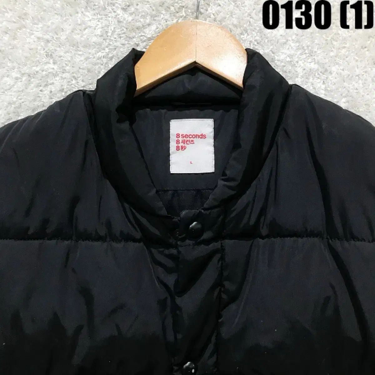 8seconds エイトセカンズ ブラック ダウン ベスト L - メルカリ