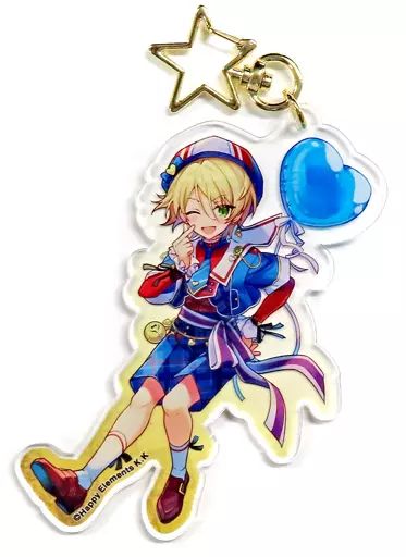 中古】雑貨 02.白鳥あいら(白鳥藍良) キーホルダー 「メルクストーリア