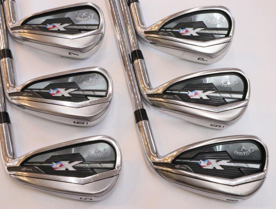 キャロウェイ XR NSプロ950GH Sフレックス アイアンセット 中古 ゴルフ