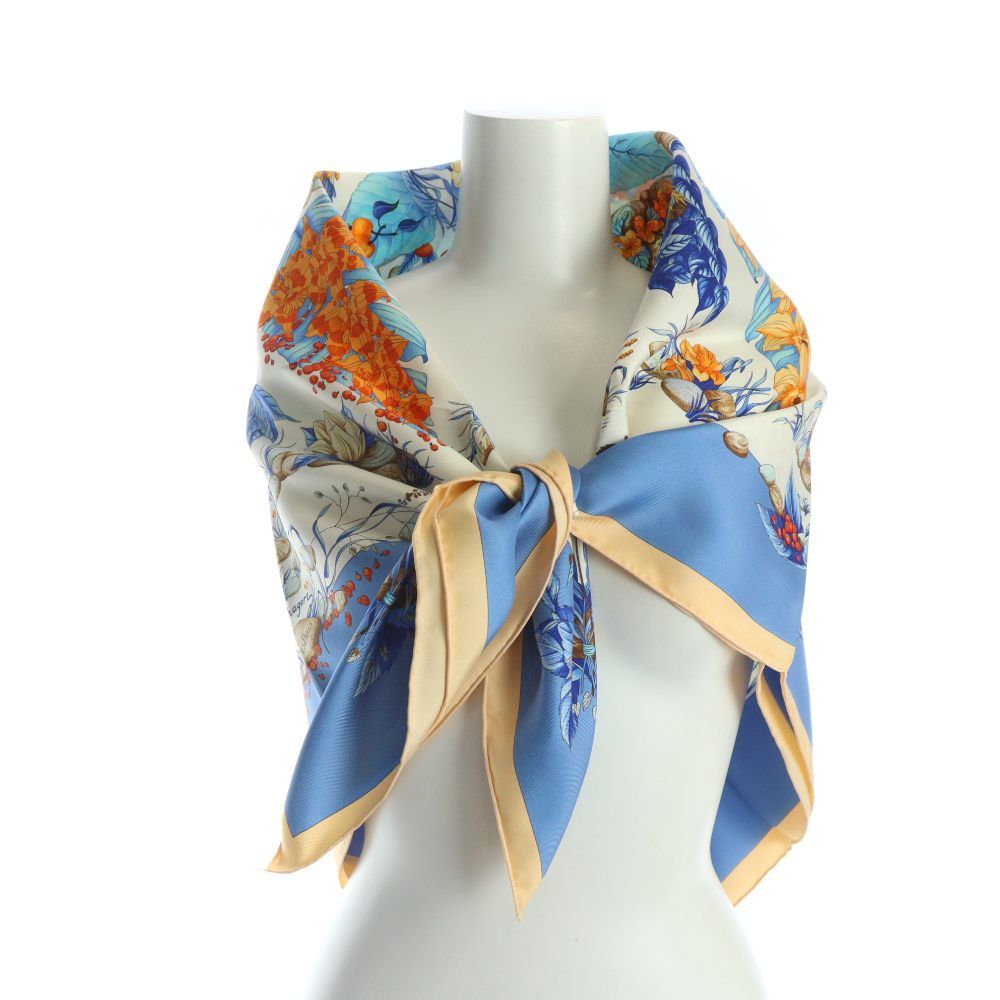 HERMES/エルメス カレ90 ピタゴラス スカーフ j_277 エルメス HERMES カレ90 Pythagore ピタゴラス 大判スカーフ ストール