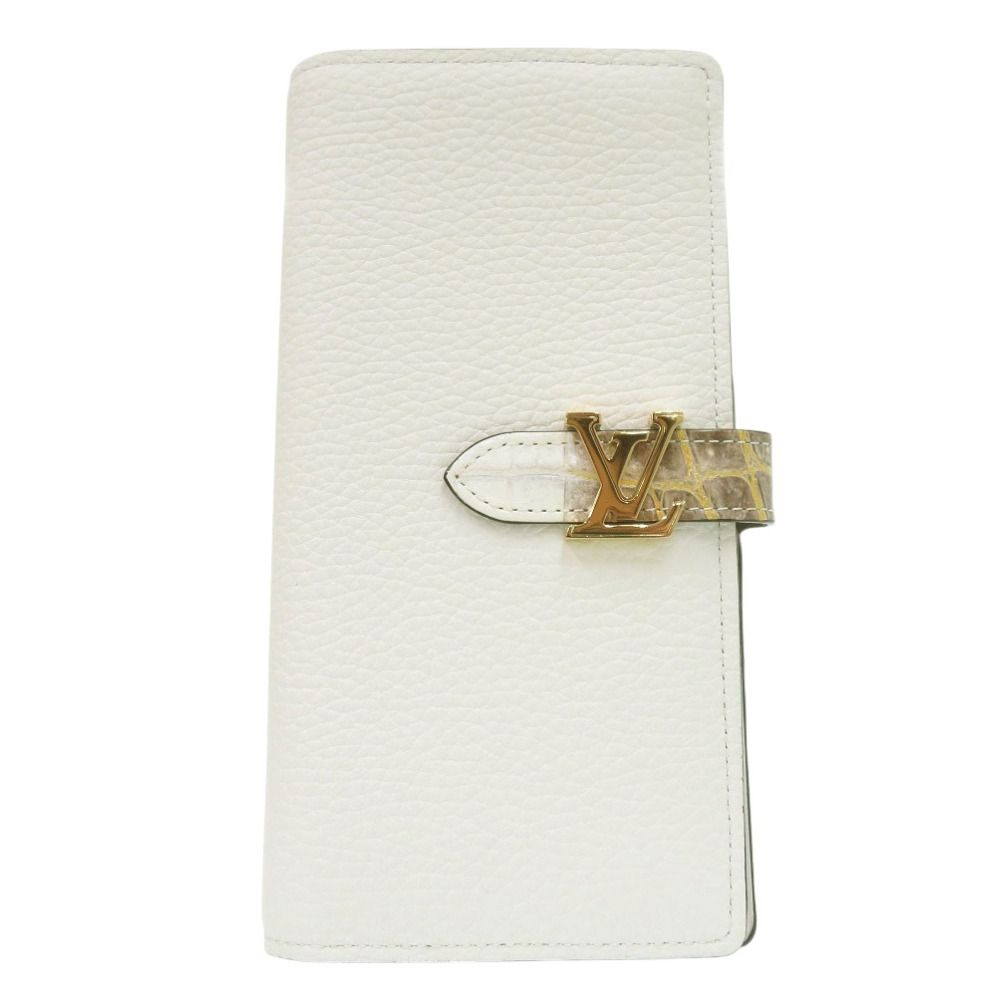 新品同様 ルイ ヴィトン LV ヴェルティカル ウォレット 長財布