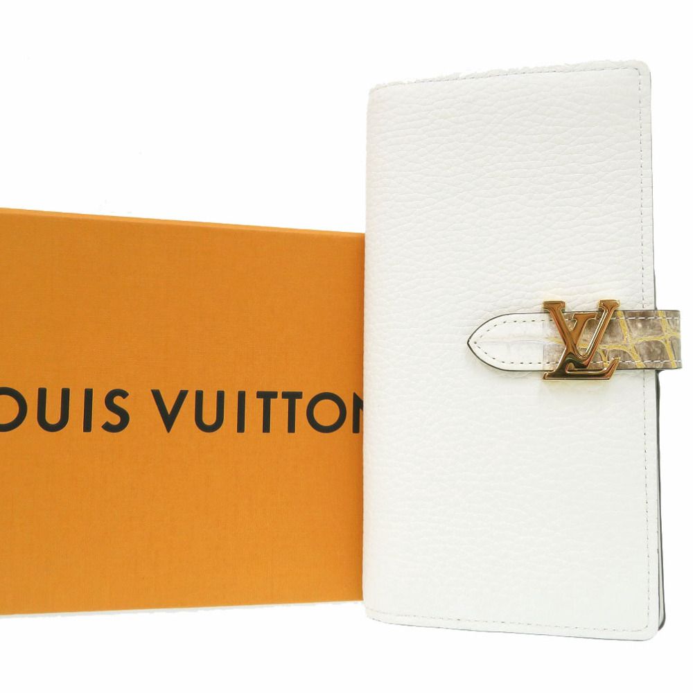 新品同様 ルイ ヴィトン LV ヴェルティカル ウォレット 長財布