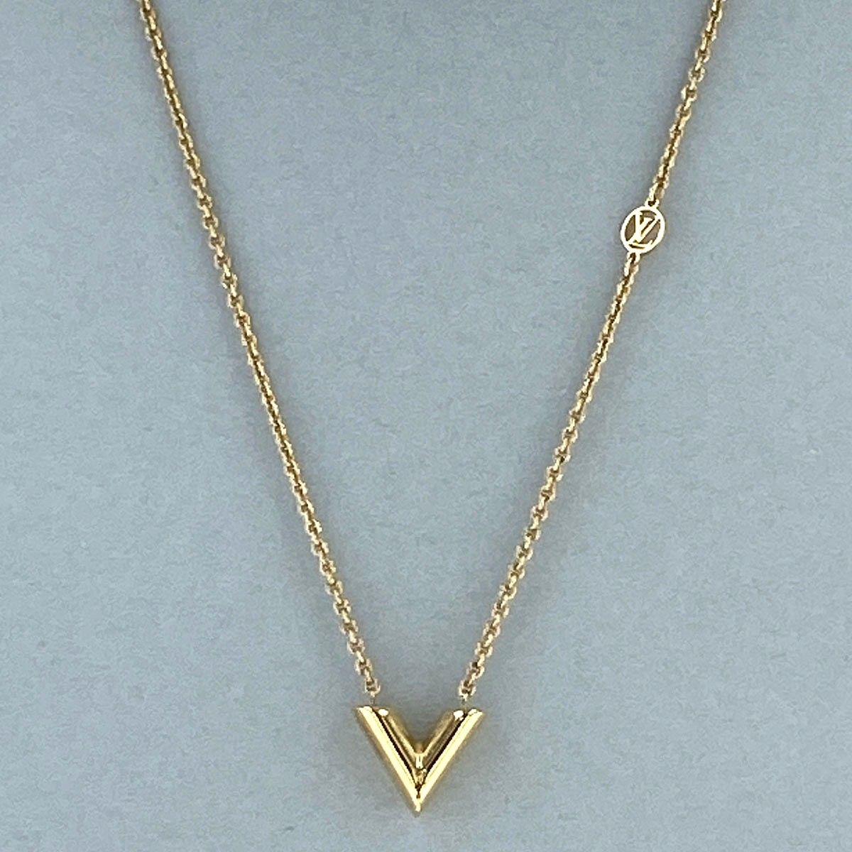 LOUIS VUITTON ルイ・ヴィトン ネックレス エッセンシャル V