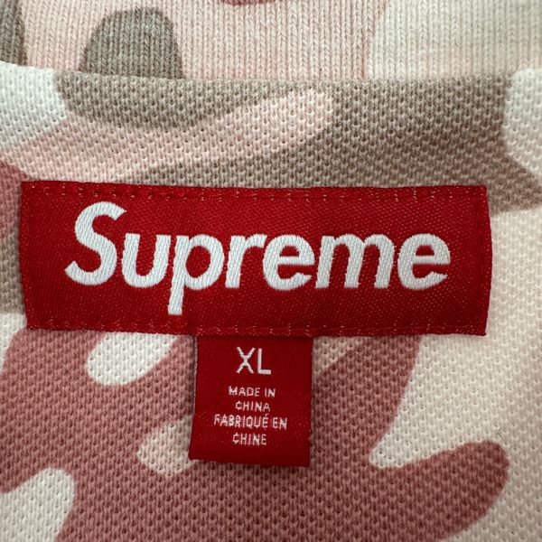 Supreme/シュプリーム【25SS】Washed Camo Polo/ウォッシュド カモ