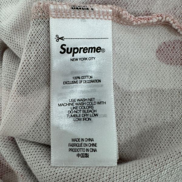 Supreme/シュプリーム【25SS】Washed Camo Polo/ウォッシュド カモ