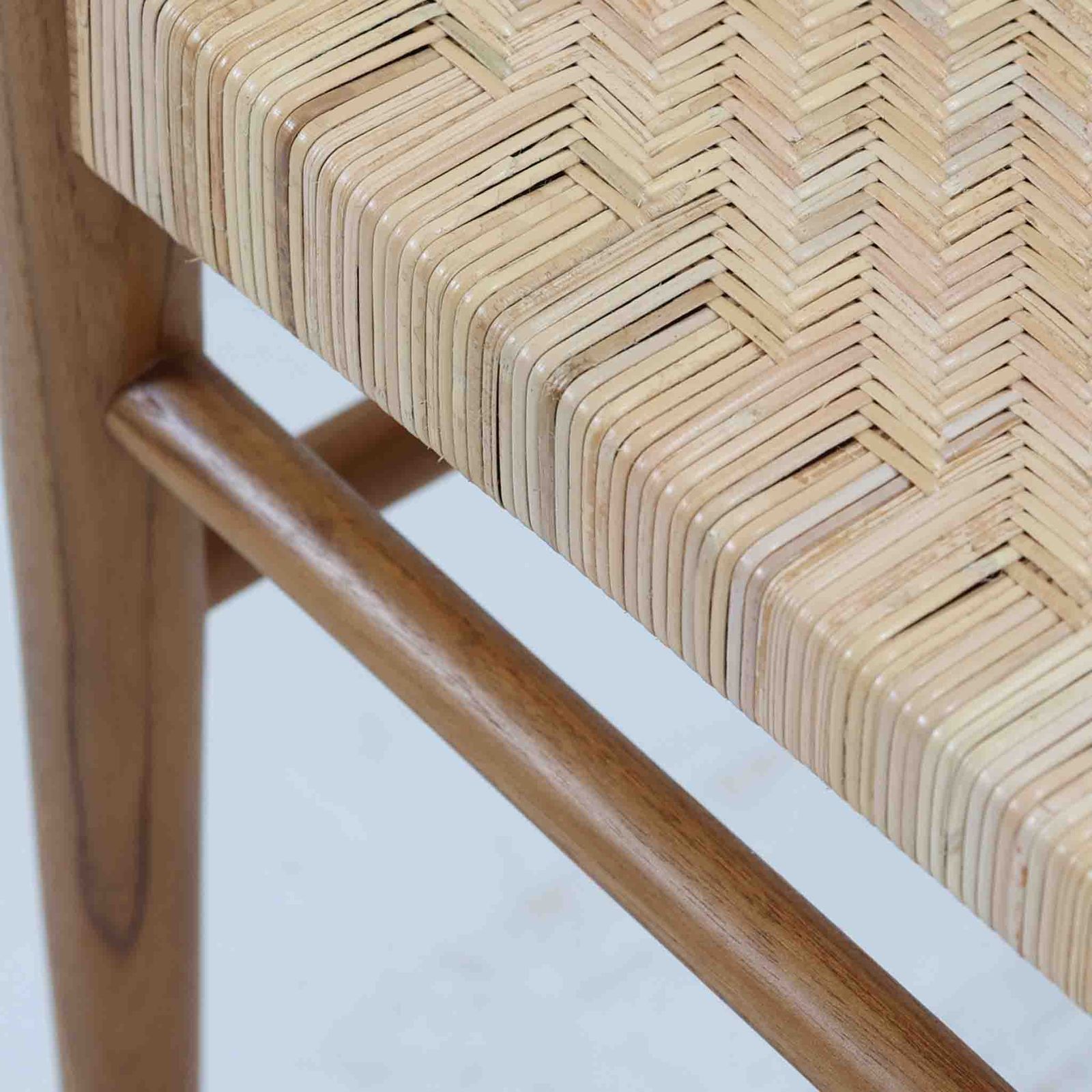 訳ありアウトレット品】Rattan スツール☆北欧インテリア CHLOROS