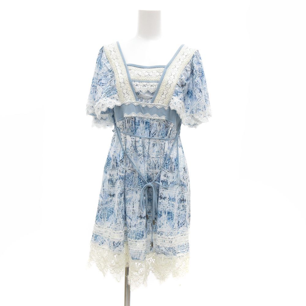 OZZ ANGELO レース付きニットボレロ オッズオン オッズアンジェロ 中古