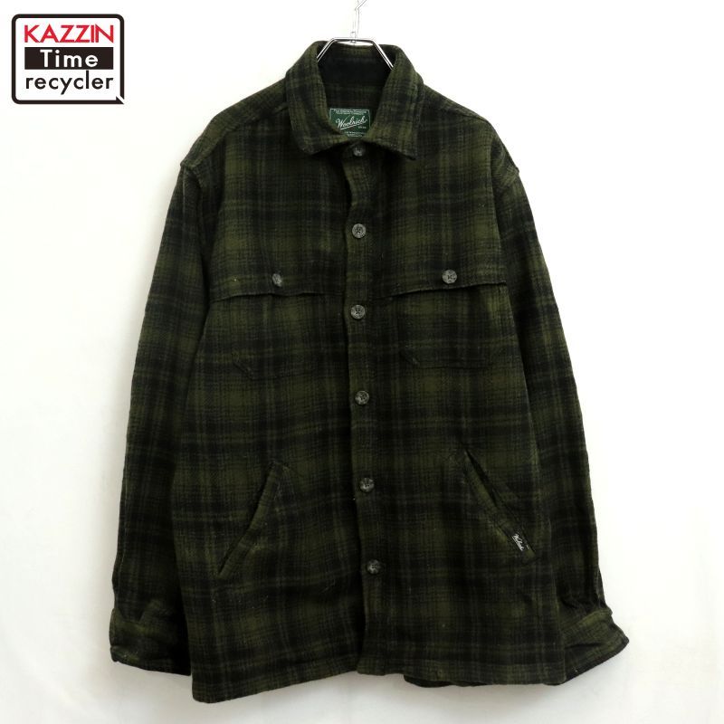 00s WOOLRICH チェック柄 マッキーノ ジャケット メンズ 表記Lサイズ