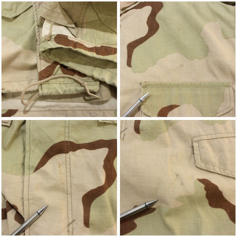 90s vintage U.S.ARMY デザートカモ M-65 フィールド ミリタリー 