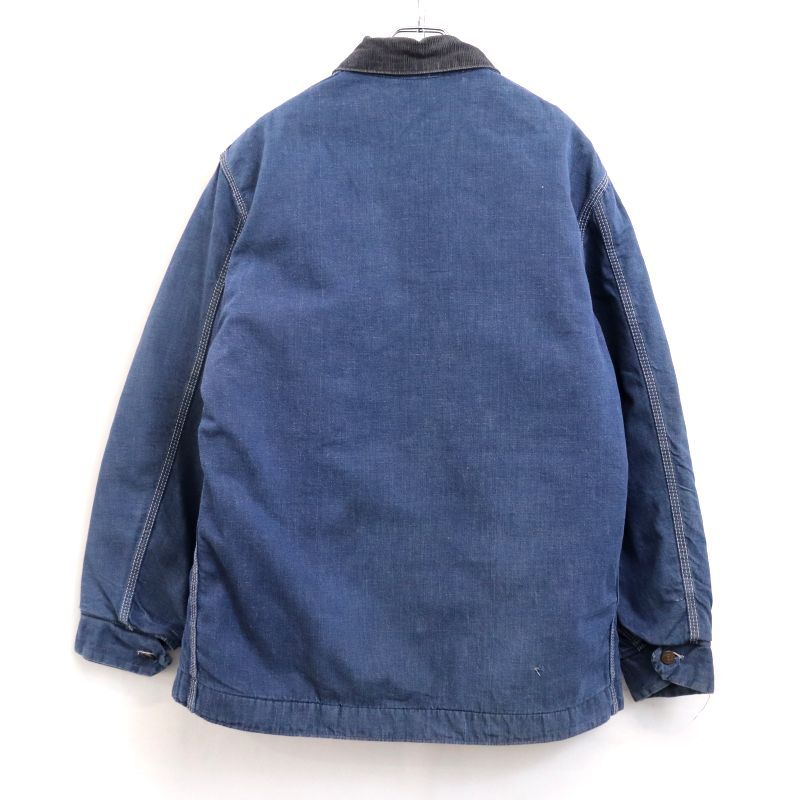 70s vintage Sears 裏地ブランケット バットダイ デニム カバーオール