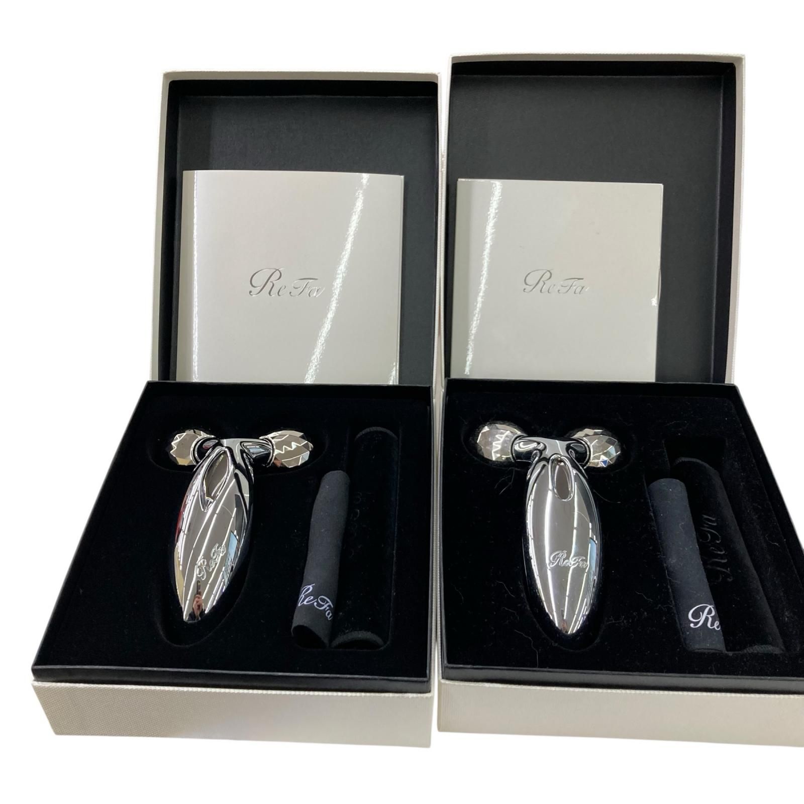 186001 現状品 ReFa リファ 美顔ローラー まとめ カラット シルバー