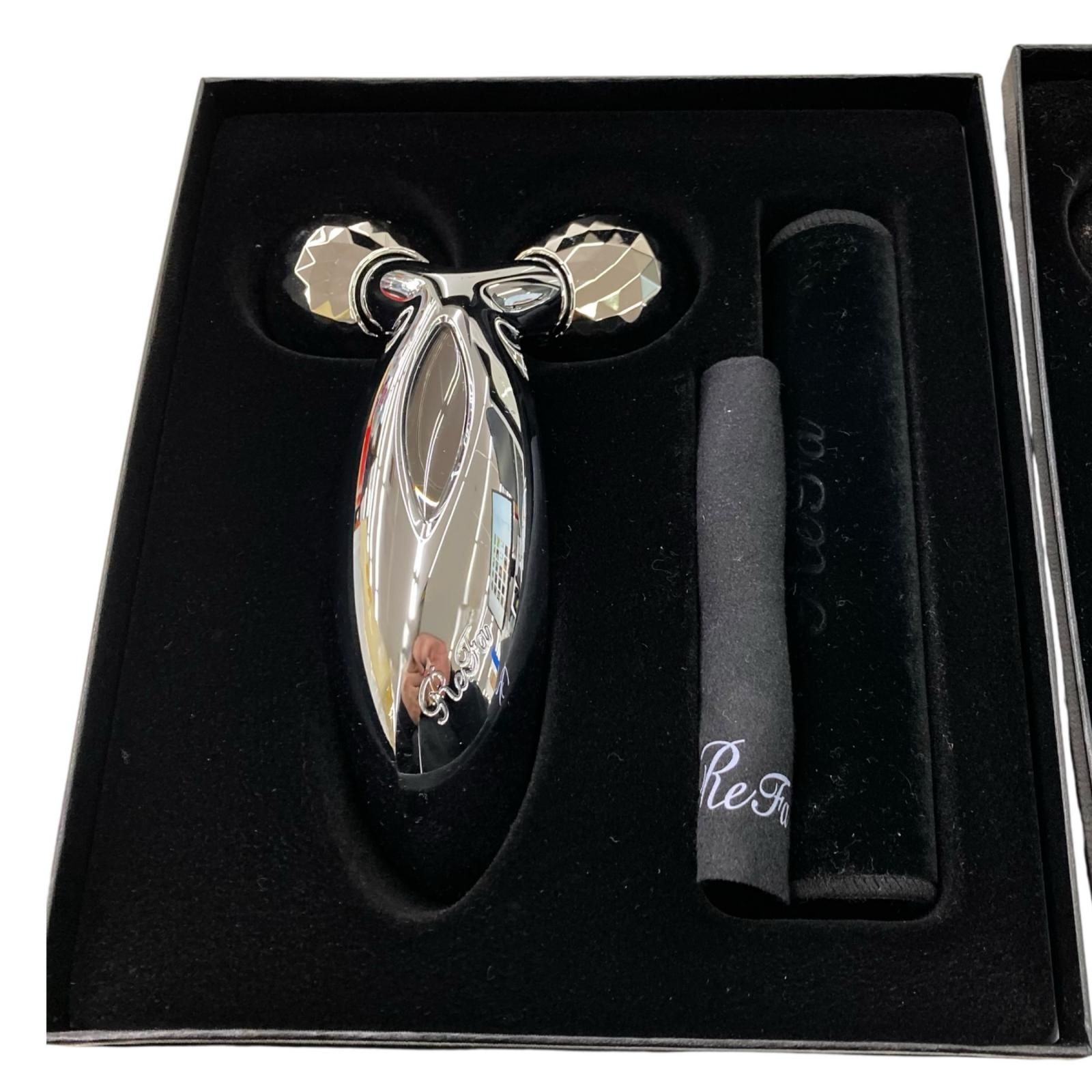 186001 現状品 ReFa リファ 美顔ローラー まとめ カラット シルバー
