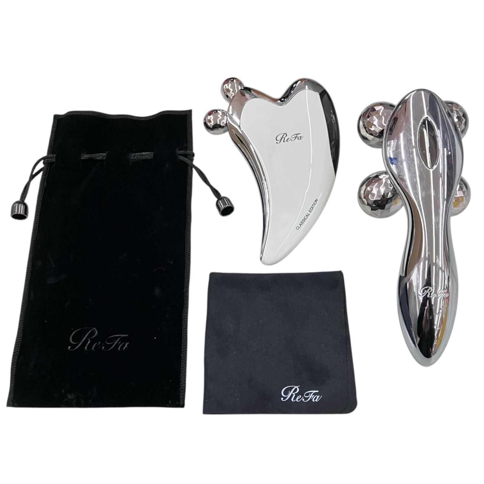 186001 現状品 ReFa リファ CAXA カッサ ブラック / 4 CARAT フォー