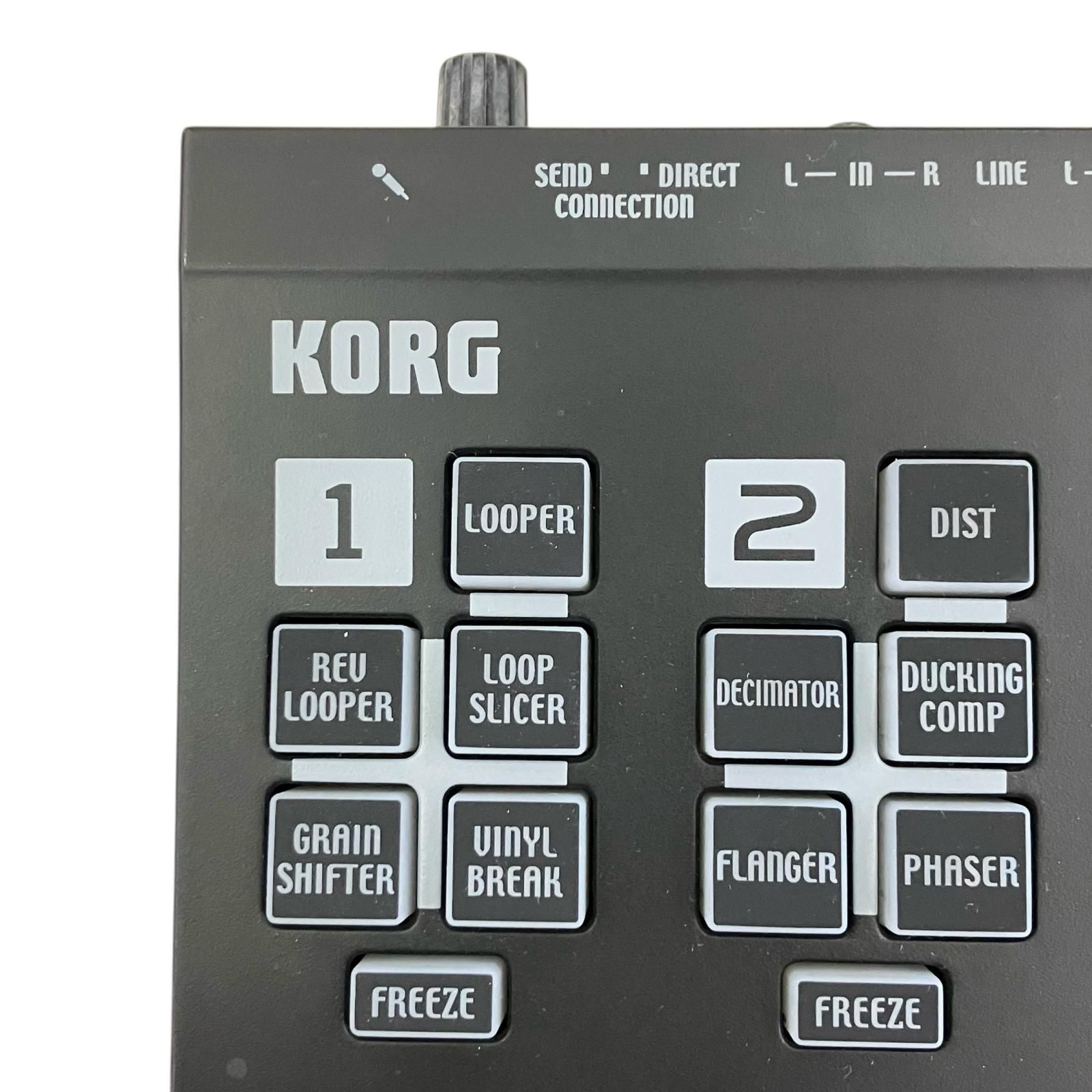 186000 通電確認のみ KORG コルグ KAOSS PAD QUAD 本体 箱入 KP-QUAD