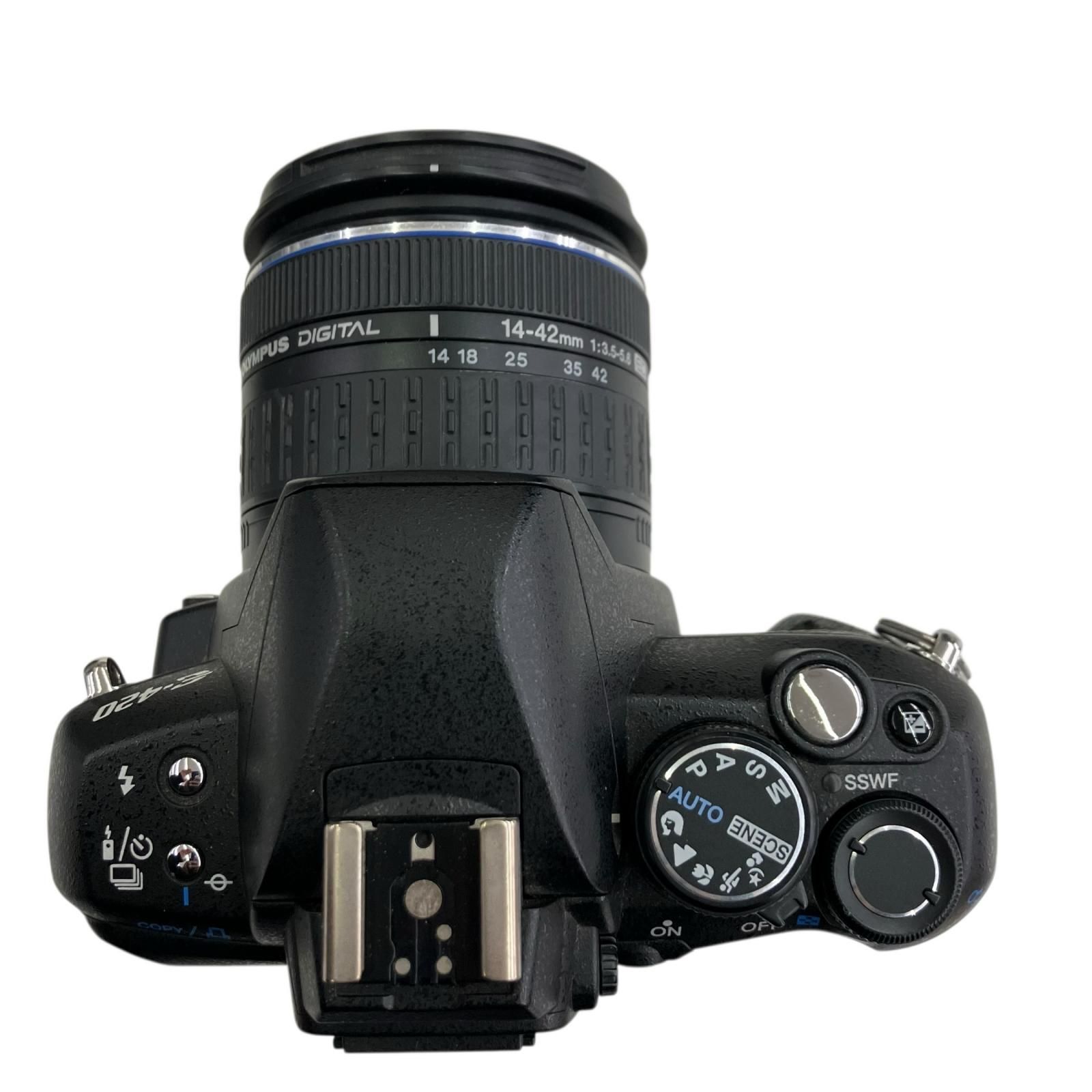 186000 ジャンク品 OLYMPUS オリンパス デジタル一眼レフカメラ E-420