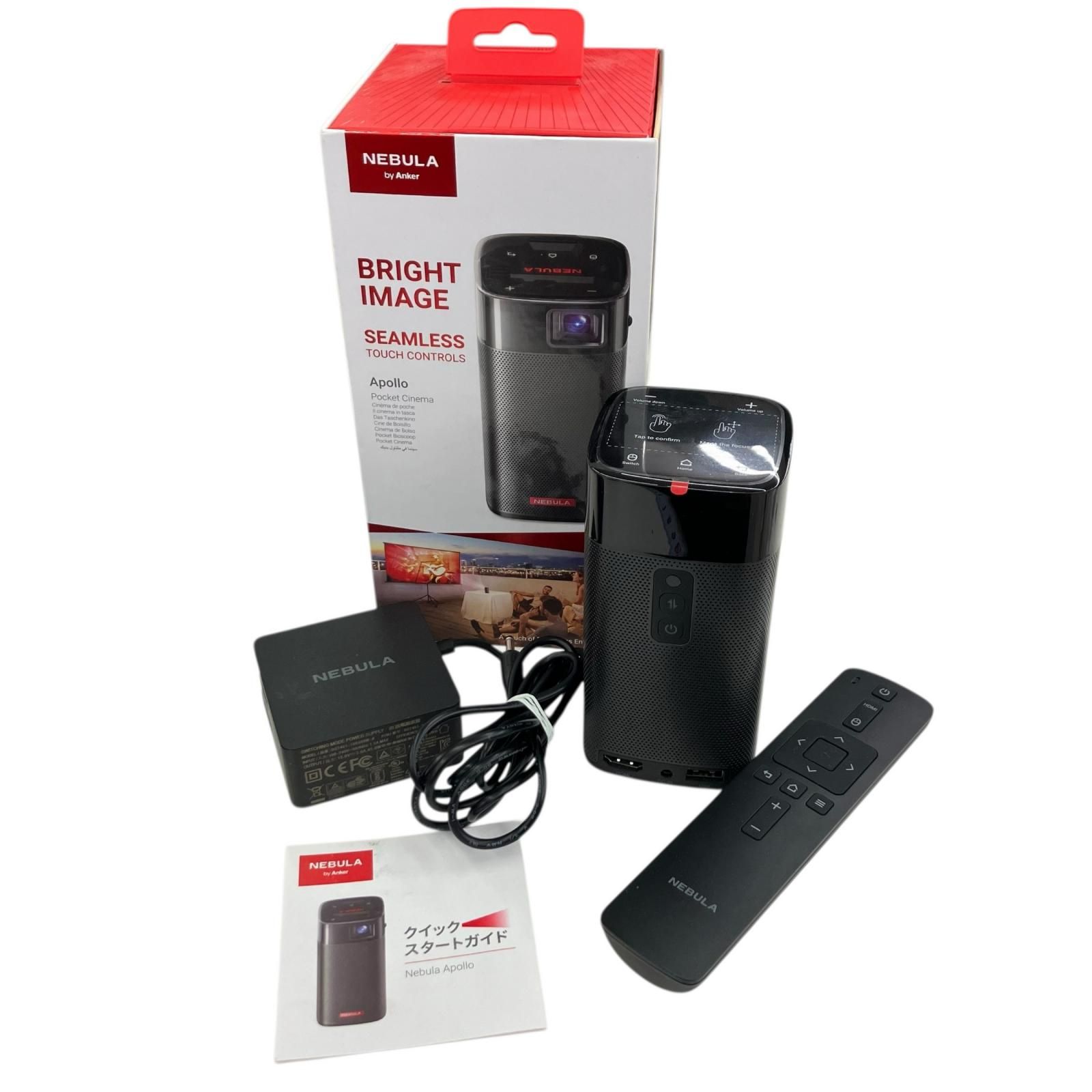 186000 動作確認済み NEBULA by Anker Apollo プロジェクター - メルカリ