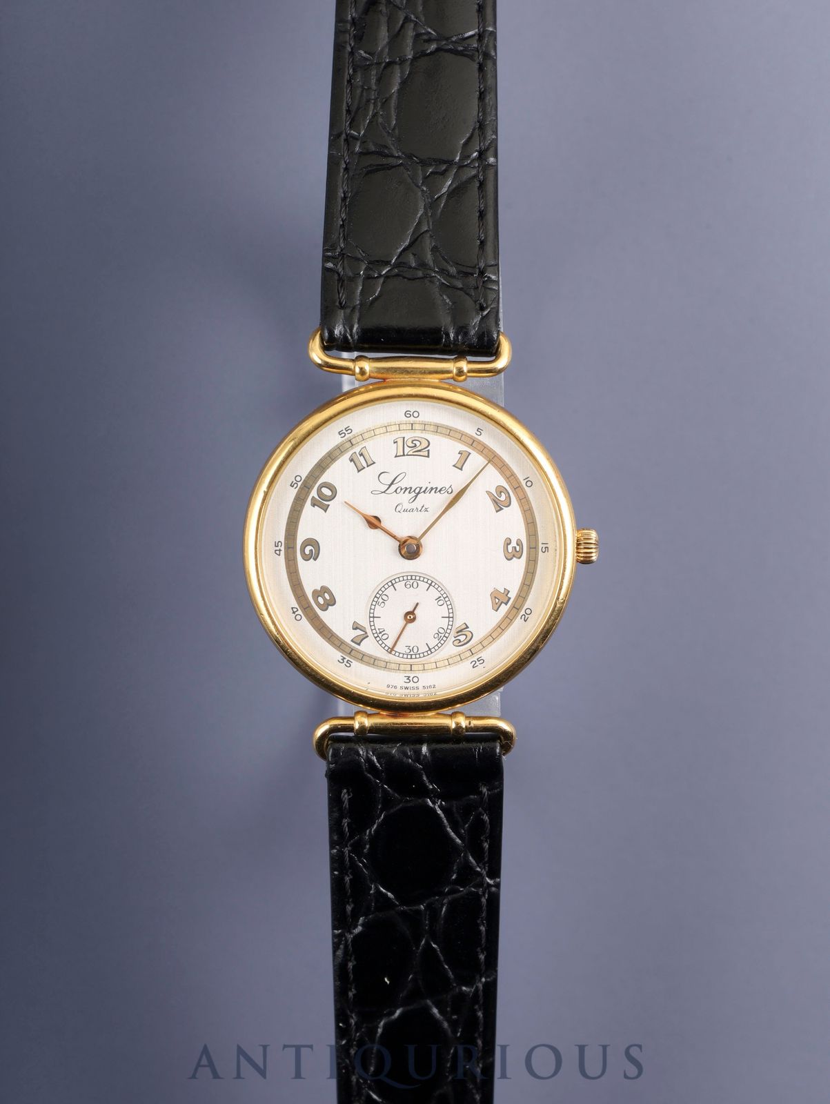 ロンジン 150周年記念モデル 976.5162 クォーツ Cal.L976.2 SS/GP 革
