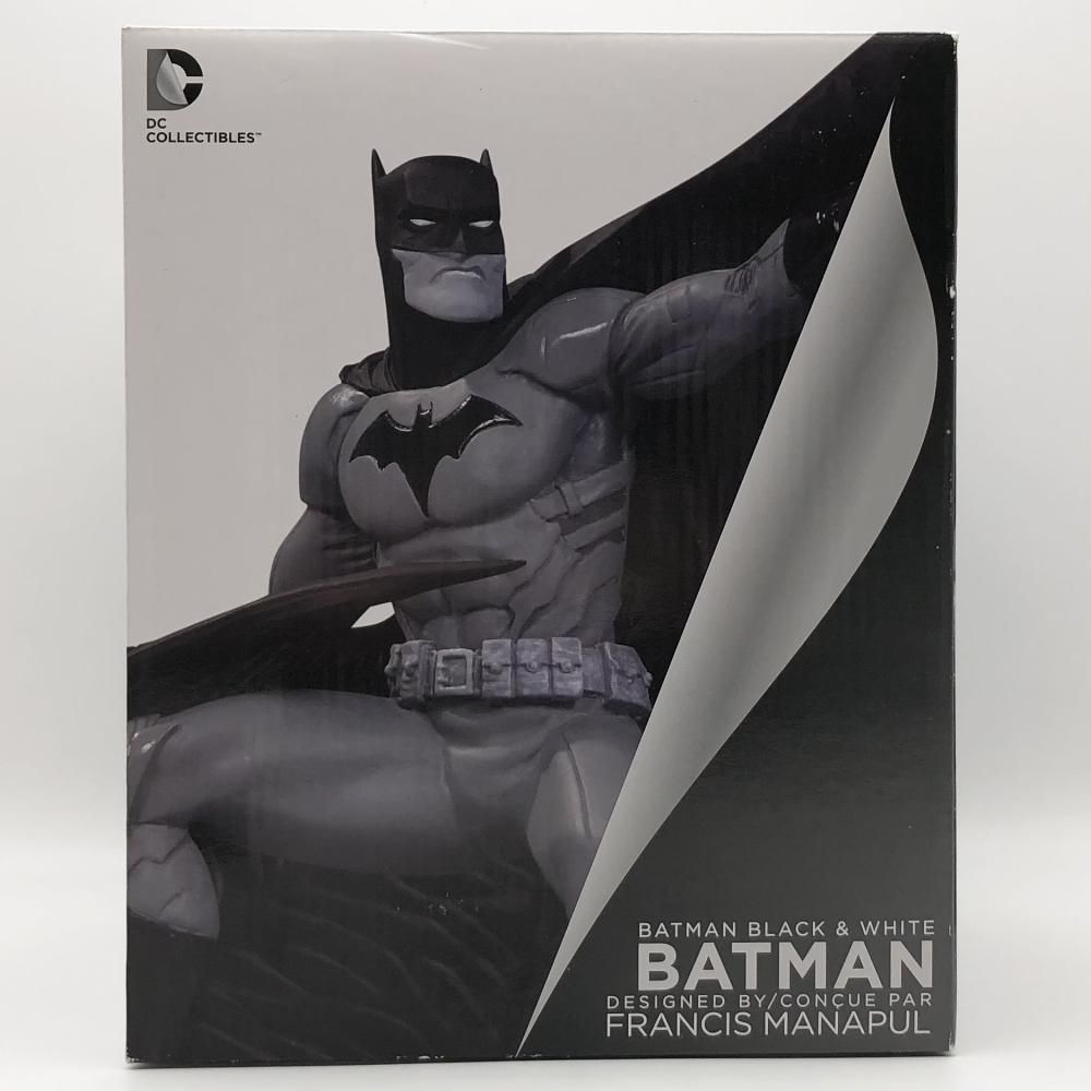 【中古】開封 DCコレクティブルズ バットマン アイ・アム・ベイン バットマン ブラック＆ホワイト スタチュー: フランシス・マナプル[17][240017702179] 中古】開封 DCコレクティブルズ バットマン アイ・アム・ベイン
