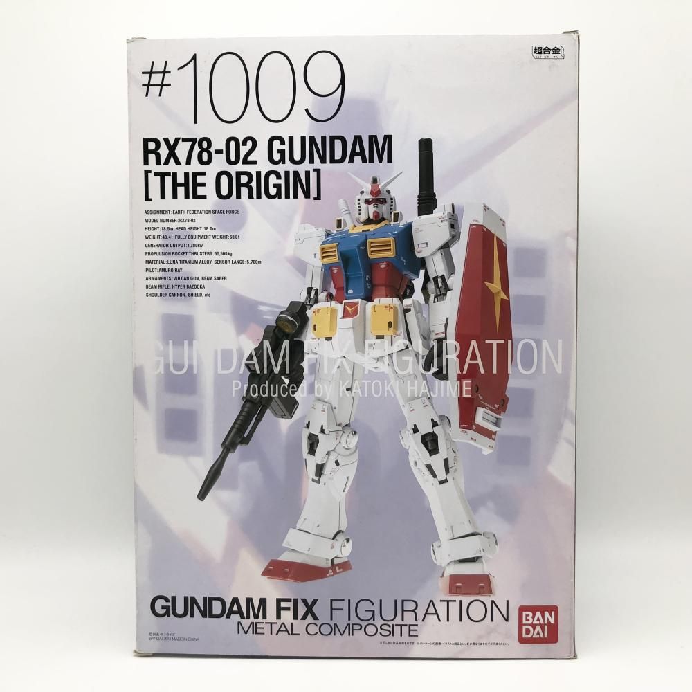 【中古】開封 バンダイ GUNDAM FIX FIGURATION L COMPOSITE GFFMC #1009 RX78-02 ガンダム THE ORIGIN オリジン[17][240017705424] 中古】開封 バンダイ GUNDAM FIX FIGURATION METAL COMPOSITE GFFMC