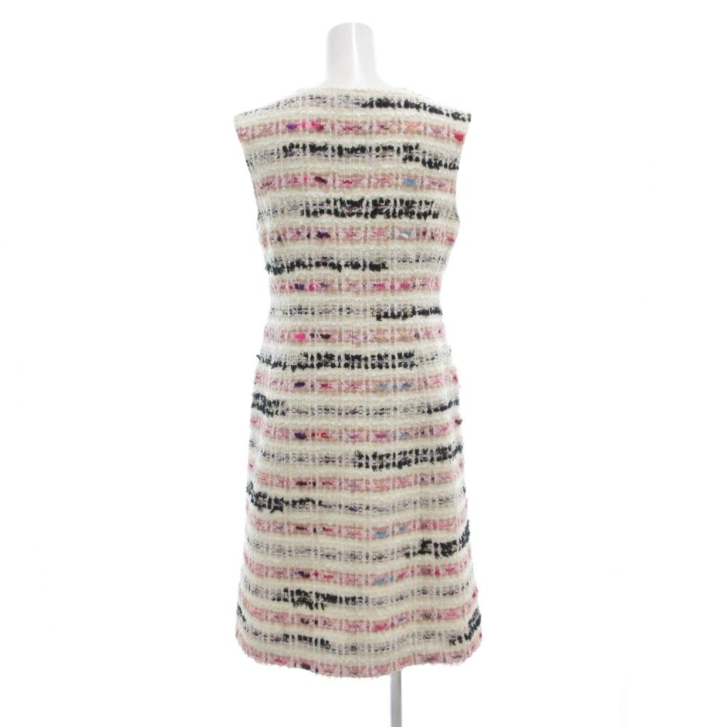 【Reneルネ】新品タグ付定価12,1000円マリアケントツイードワンピース36 ルネ Rene 美品 MALHIA KENT マリアケント ツイードワンピース 36 M