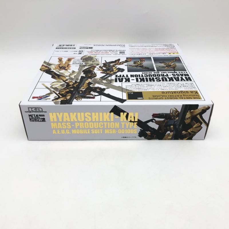 【中古】未開封 バンダイ 機動戦士Zガンダム MSV L ROBOT魂 Ka signature SIDE MS 量産型百式改[17][240017708152] 未開封 バンダイ 機動戦士Zガンダム MSV L ROBOT魂 Ka signature SIDE