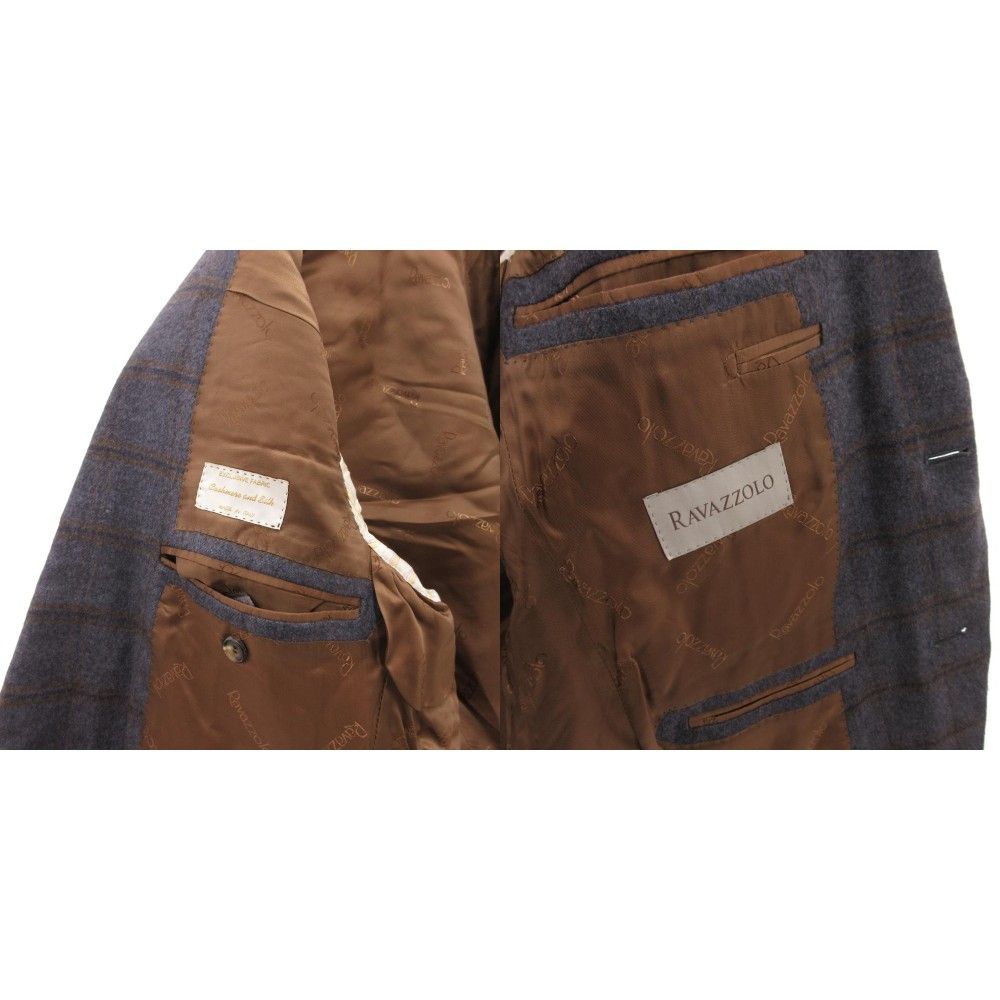 ラヴァッツォーロ RAVAZZOLO テーラードジャケット カシシル カシミヤ
