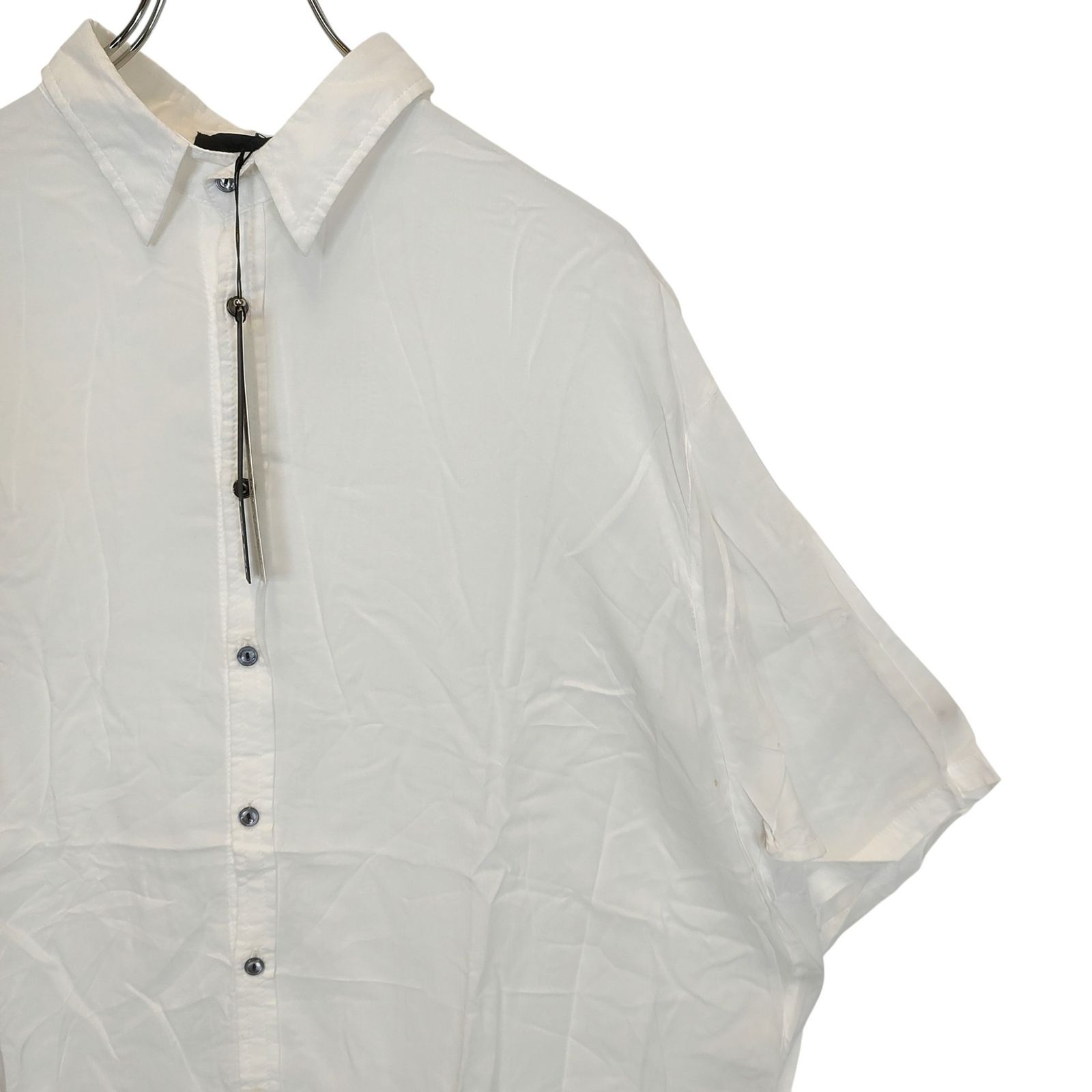 KMRii ケムリ RAYON BOX SHIRT レーヨン ボックス 半袖 シャツ 2001 