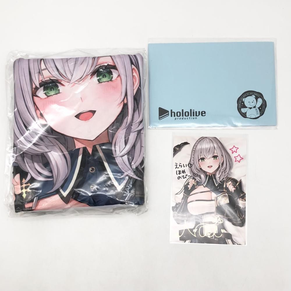 白銀ノエル　活動2周年　直筆メッセージ入りポストカード＋抱き枕カバー ホロライブ 白銀ノエル 直筆メッセージ付き 複製サイン入りポスト