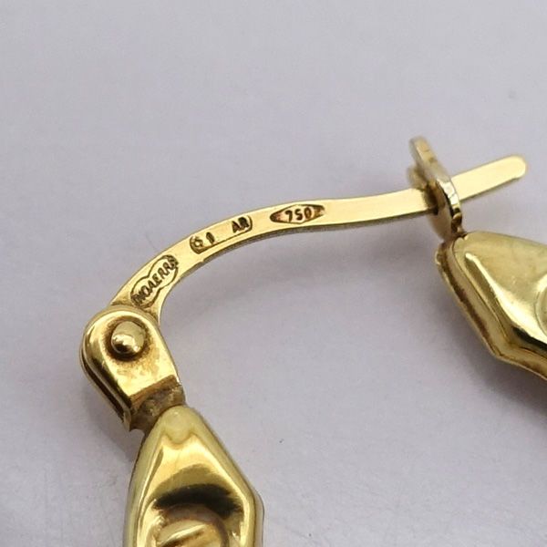 UNOAERRE / ウノアエレ ◇K18 ホースシュー デザイン ピアス 馬蹄 片方