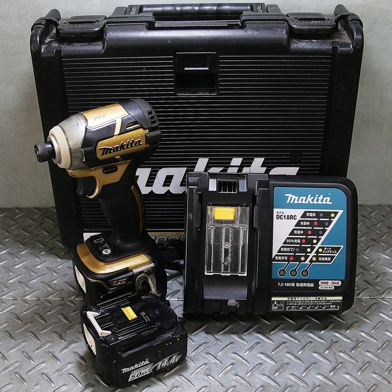 新潟発 マキタ 充電式インパクトドライバー TD137DSP1 14.4V