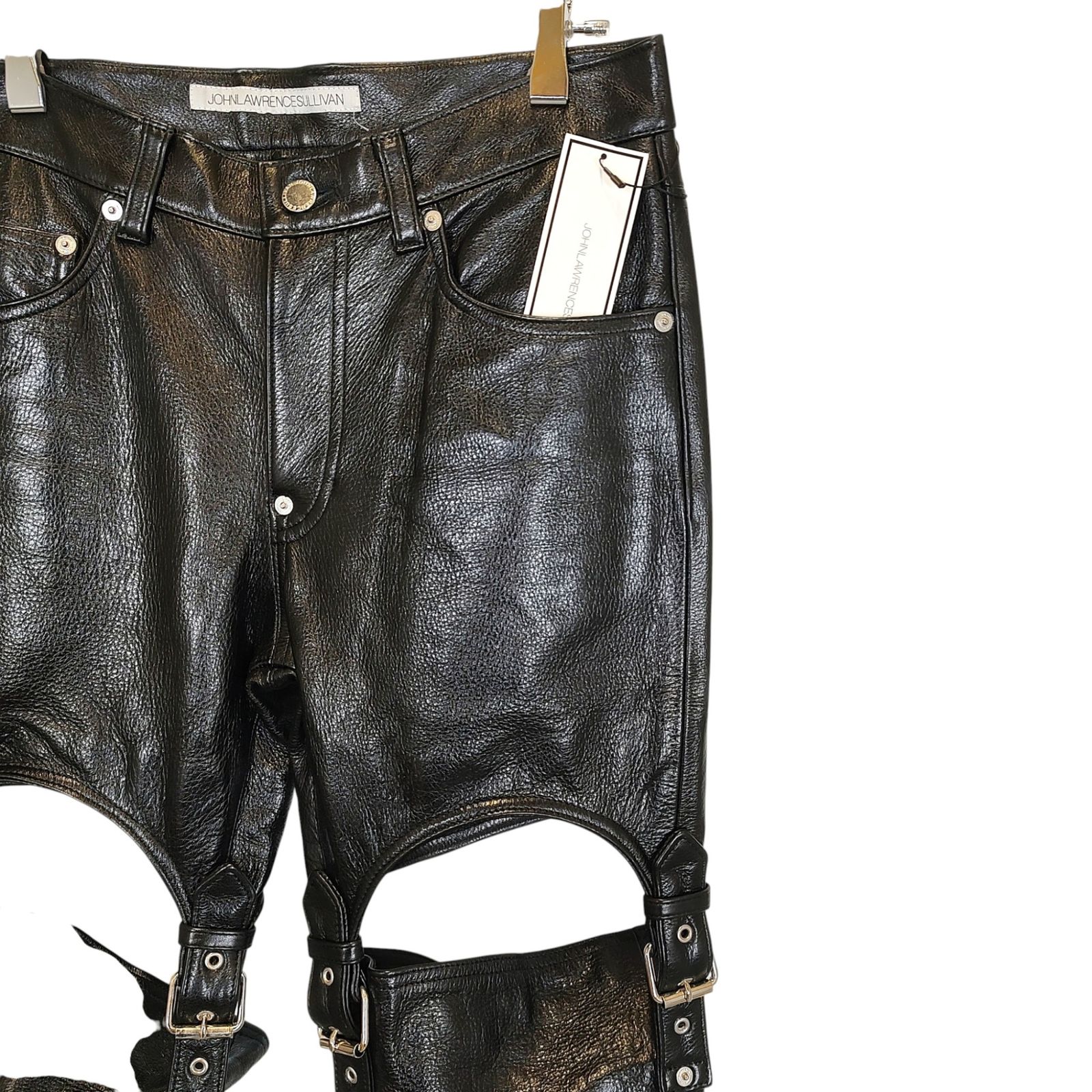JOHN LAWRENCE SULLIVAN ジョンローレンスサリバン Leather detachable