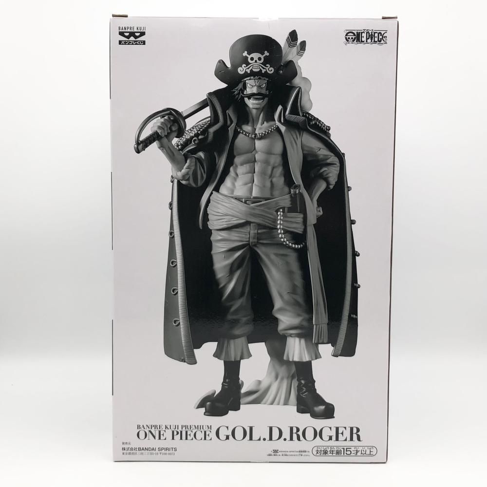 中古】未開封 バンプレくじ PREMIUM ワンピース ゴール・D・ロジャー C